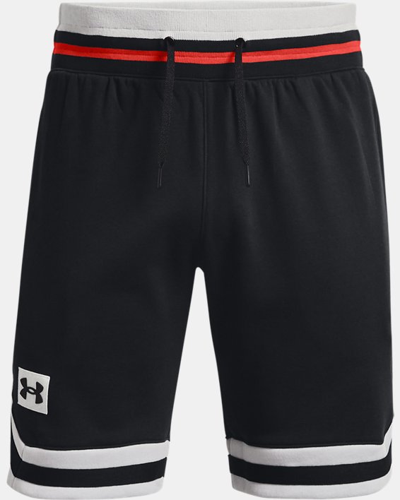 Men's UA Rival Fleece Alma Mater Shorts, Black, pdpMainDesktop image number 5